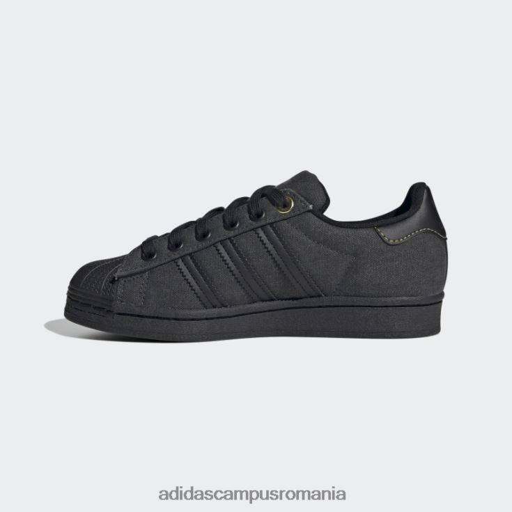adidas campus romania pantofi superstar din carbon copii carbon/negru/auriu metalic J266N224449