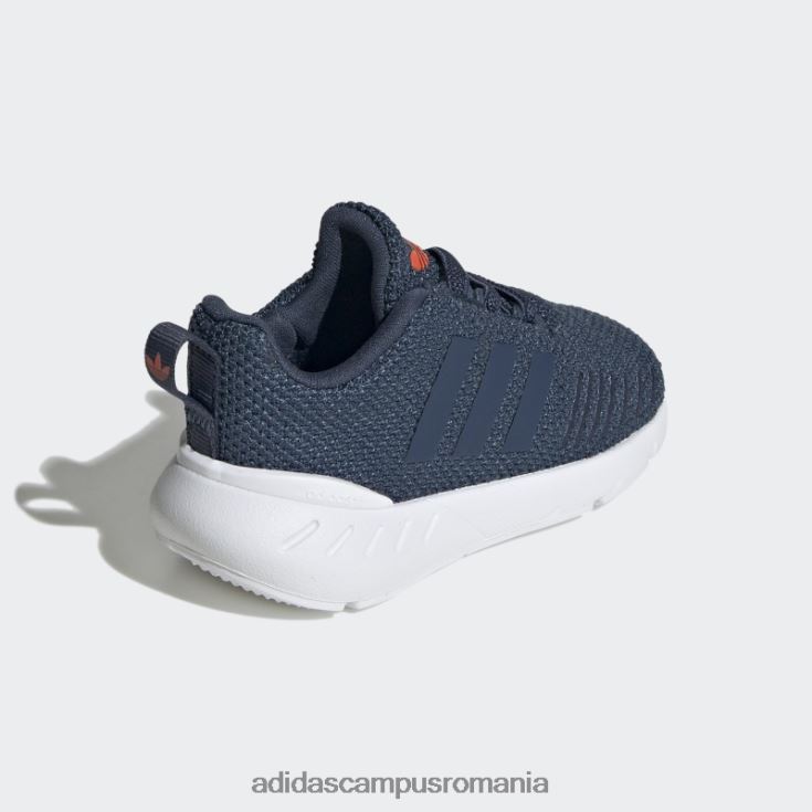 adidas campus romania pantofi swift run 22 albastru mineral copii albastru mineral/negru J266N224610