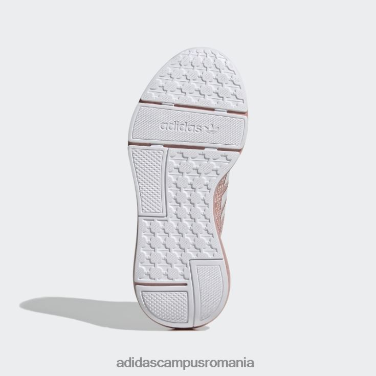 adidas campus romania pantofi swift run 22 albi copii mov/alb J266N224725