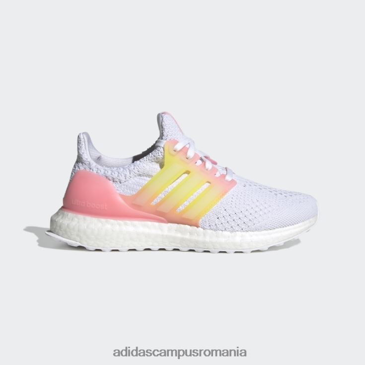 adidas campus romania pantofi ultraboost 5.0 dna alb copii alb/roz fascicul J266N224668