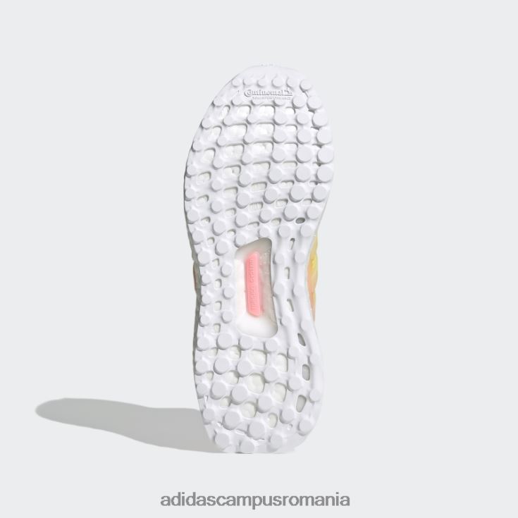 adidas campus romania pantofi ultraboost 5.0 dna alb copii alb/roz fascicul J266N224668
