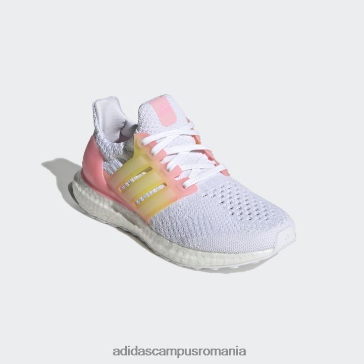 adidas campus romania pantofi ultraboost 5.0 dna alb copii alb/roz fascicul J266N224668