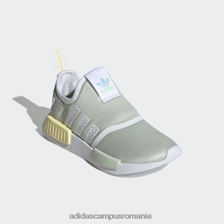 adidas campus romania pantofi verzi nmd 360 copii verde/alb/galben J266N224659