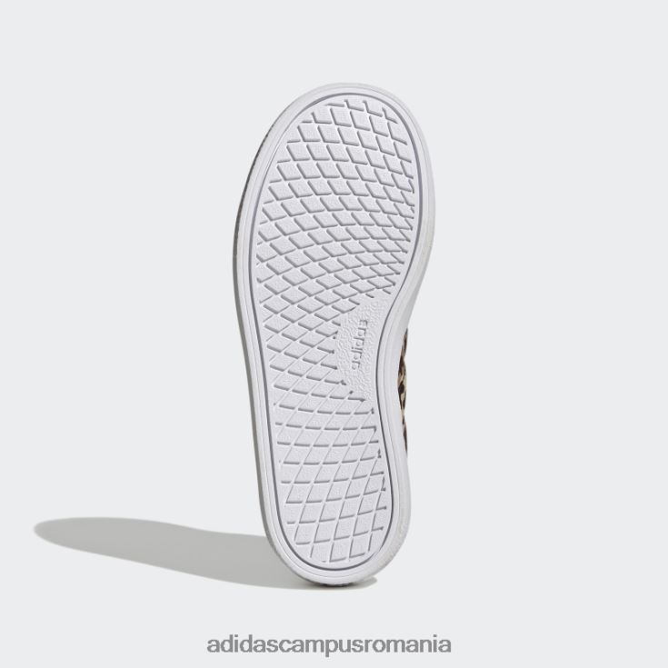 adidas campus romania pantofi vulc raid3r bej copii bej/carton/maro închis J266N224487