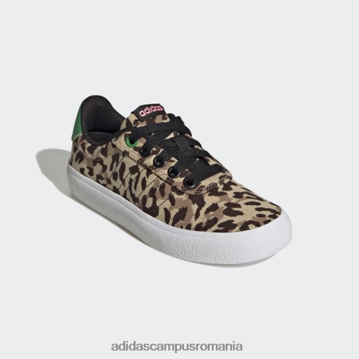 adidas campus romania pantofi vulc raid3r bej copii bej/carton/maro închis J266N224487