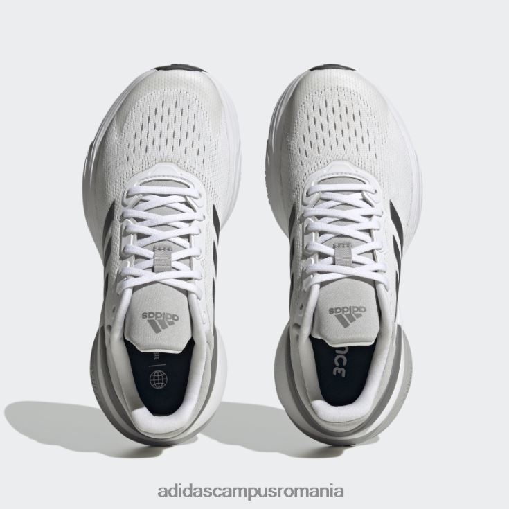 adidas campus romania response super 3.0 pantofi sport din dantela alb adidas copii alb/gri J266N224786