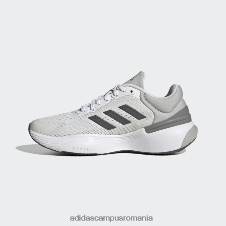 adidas campus romania response super 3.0 pantofi sport din dantela alb adidas copii alb/gri J266N224786