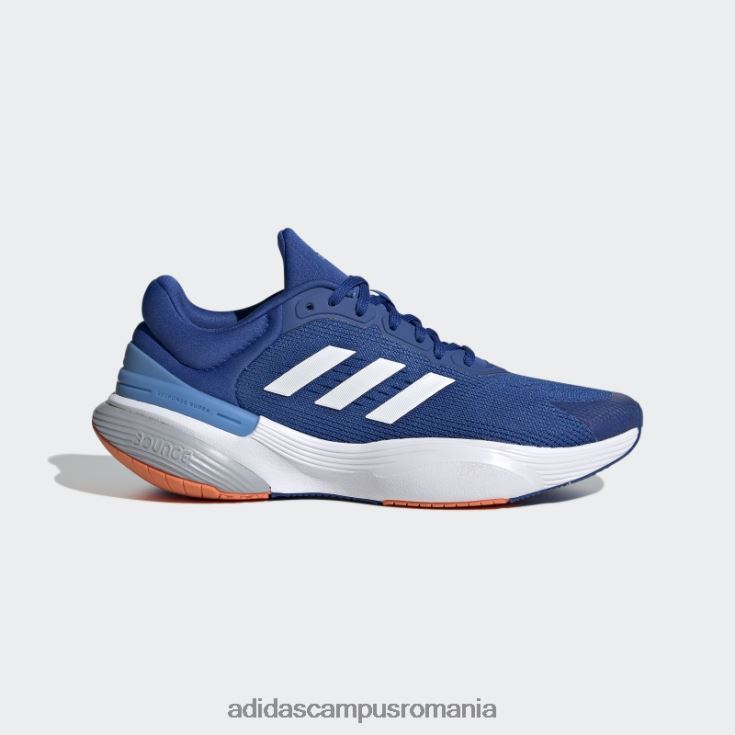 adidas campus romania response super 3.0 pantofi sport din dantela albastru regal adidas copii albastru regal/alb/albastru J266N224714
