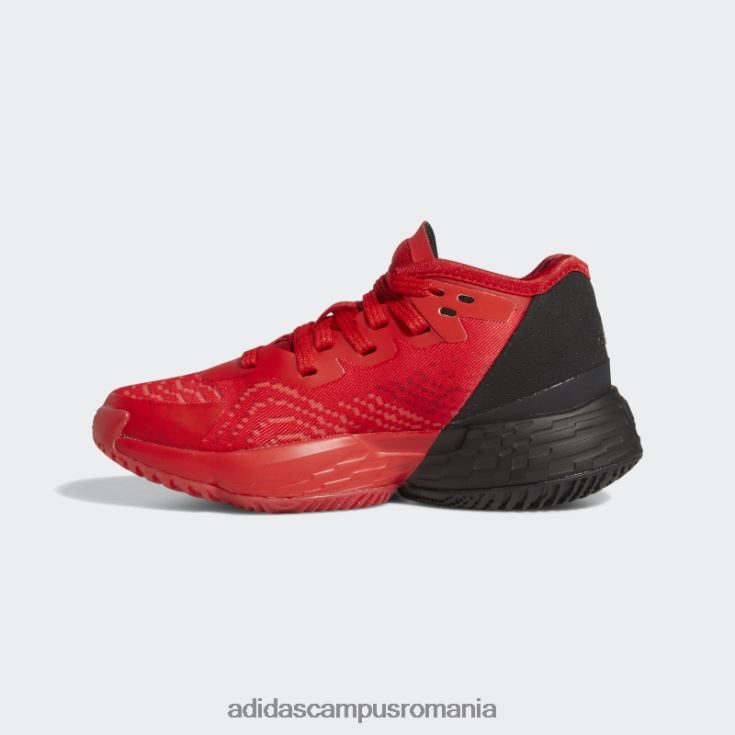 adidas campus romania roșu d.o.n. numărul 4 pantofi de baschet copii rosu/negru/rosu victorie J266N224791