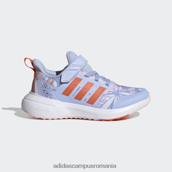 adidas campus romania x disney fortarun 2.0 mickey cloudfoam pantofi blue Dawn fashion copii albastru zori/portocaliu/alb J266N224530