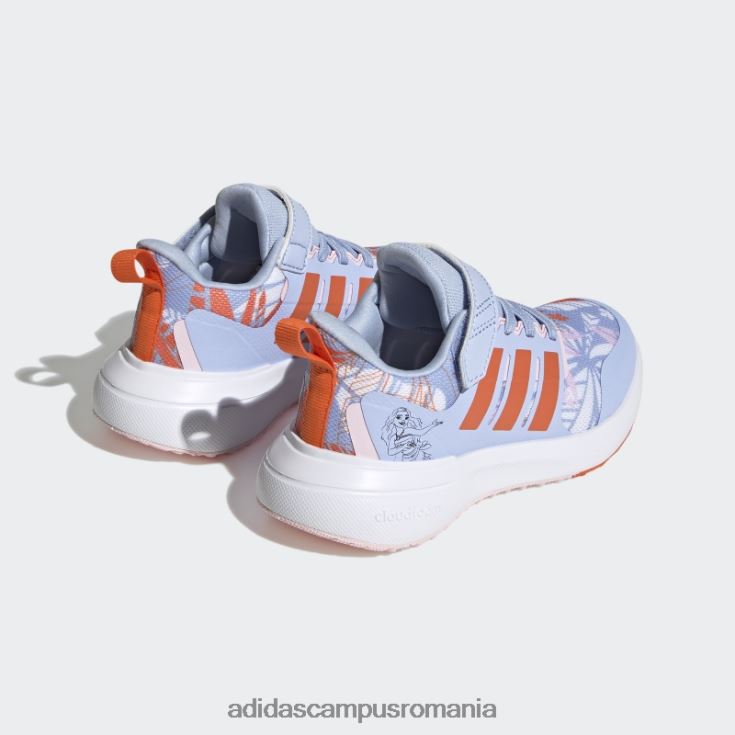 adidas campus romania x disney fortarun 2.0 mickey cloudfoam pantofi blue Dawn fashion copii albastru zori/portocaliu/alb J266N224530