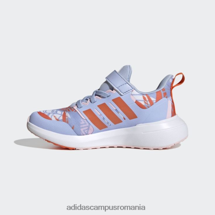 adidas campus romania x disney fortarun 2.0 mickey cloudfoam pantofi blue Dawn fashion copii albastru zori/portocaliu/alb J266N224530