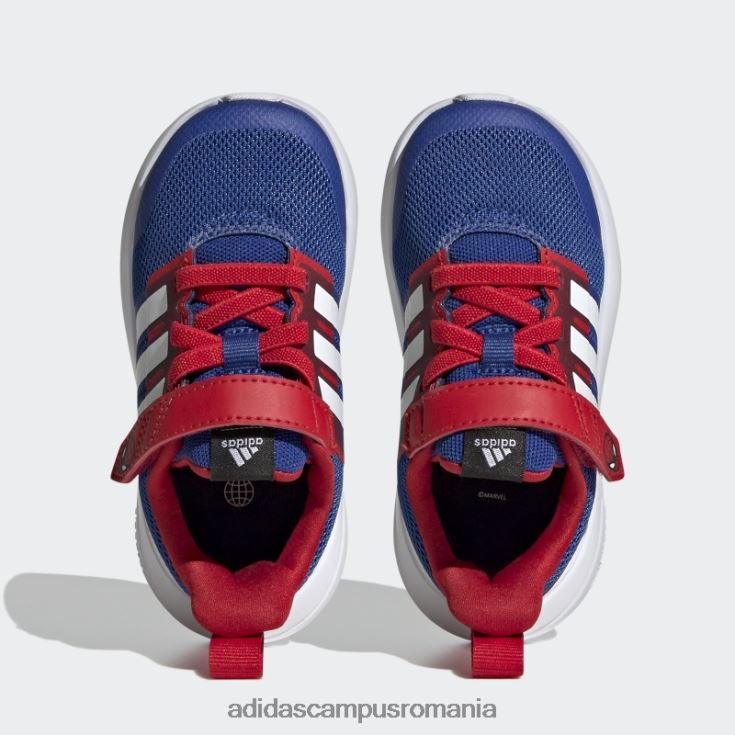 adidas campus romania x marvel fortarun 2.0 pantofi spider-man cloudfoam fashion albastru regal copii albastru regal/alb/stacojiu J266N224514