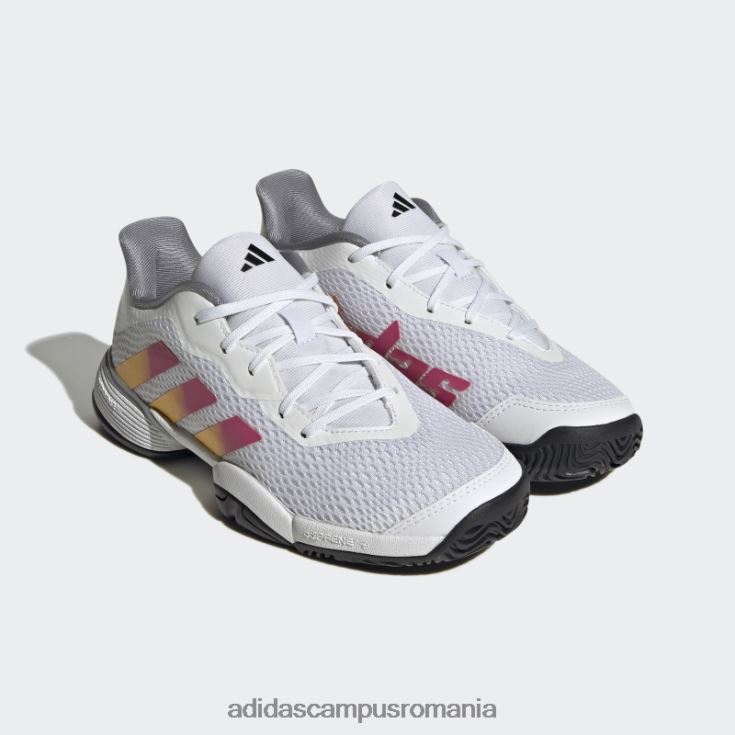 adidas campus romania pantofi de tenis alb baricade copii alb/auriu/fucsia J266N217932