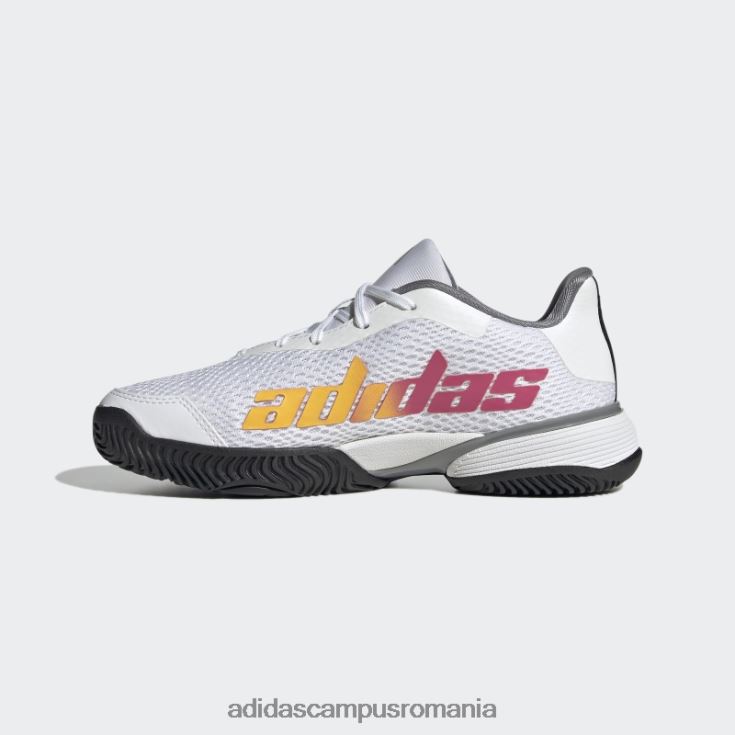 adidas campus romania pantofi de tenis alb baricade copii alb/auriu/fucsia J266N217932