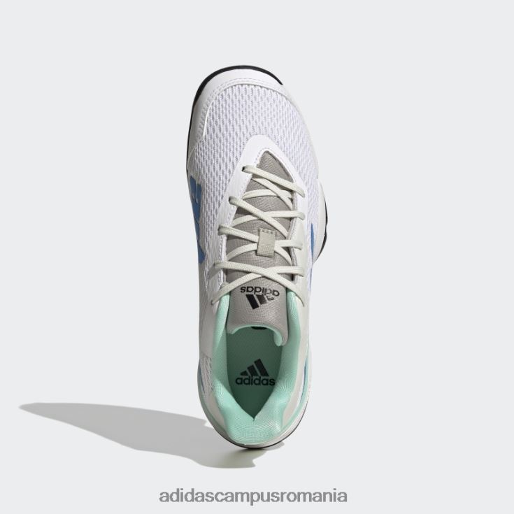 adidas campus romania pantofi de tenis de baricade negre copii alb/albastru/negru J266N218162