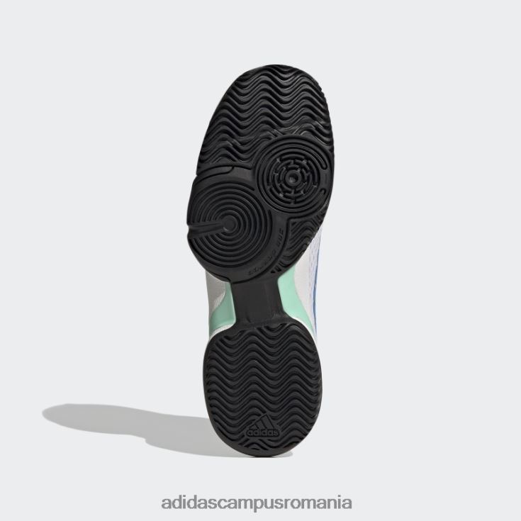 adidas campus romania pantofi de tenis de baricade negre copii alb/albastru/negru J266N218162
