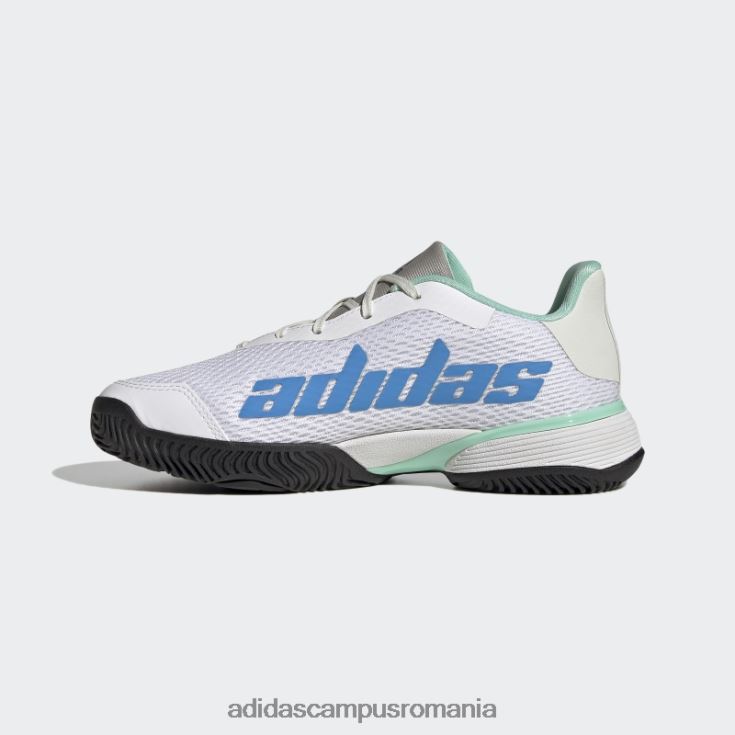 adidas campus romania pantofi de tenis de baricade negre copii alb/albastru/negru J266N218162