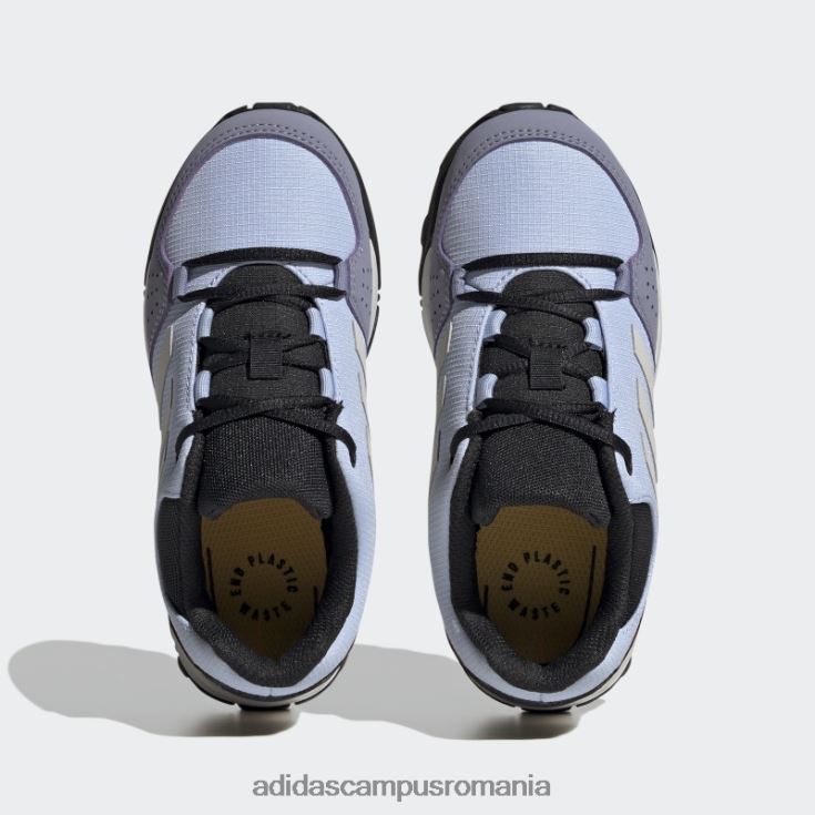 adidas campus romania blue dawn terrex hyperhiker pantofi de drumeție joasă copii albastru zori/gri/auriu J266N211122
