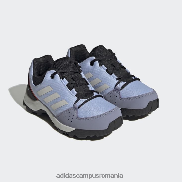 adidas campus romania blue dawn terrex hyperhiker pantofi de drumeție joasă copii albastru zori/gri/auriu J266N211122