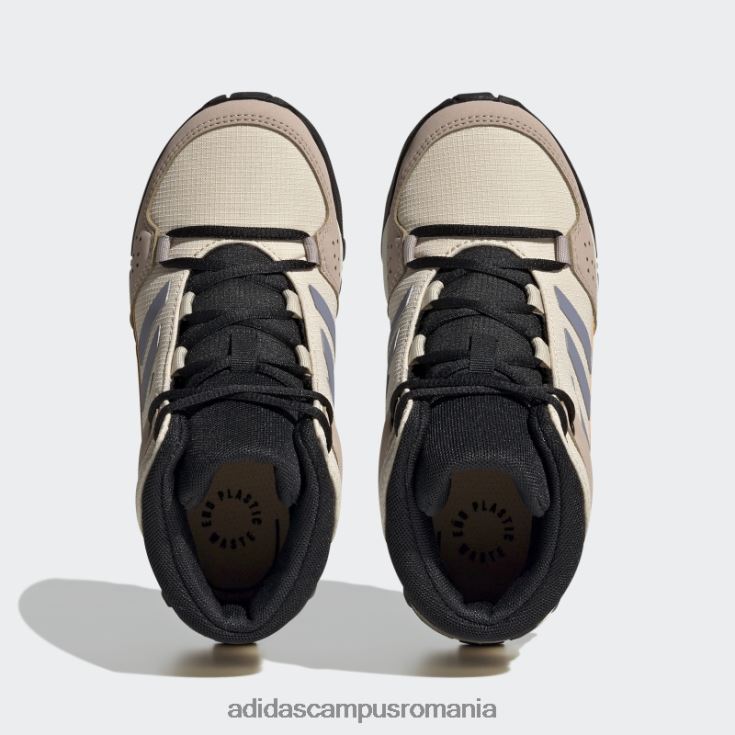 adidas campus romania pantofi de drumeție mijlocii sand terrex hyperhiker copii nisip/violet argintiu/portocaliu J266N211116