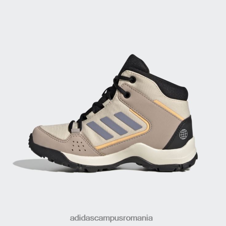 adidas campus romania pantofi de drumeție mijlocii sand terrex hyperhiker copii nisip/violet argintiu/portocaliu J266N211116