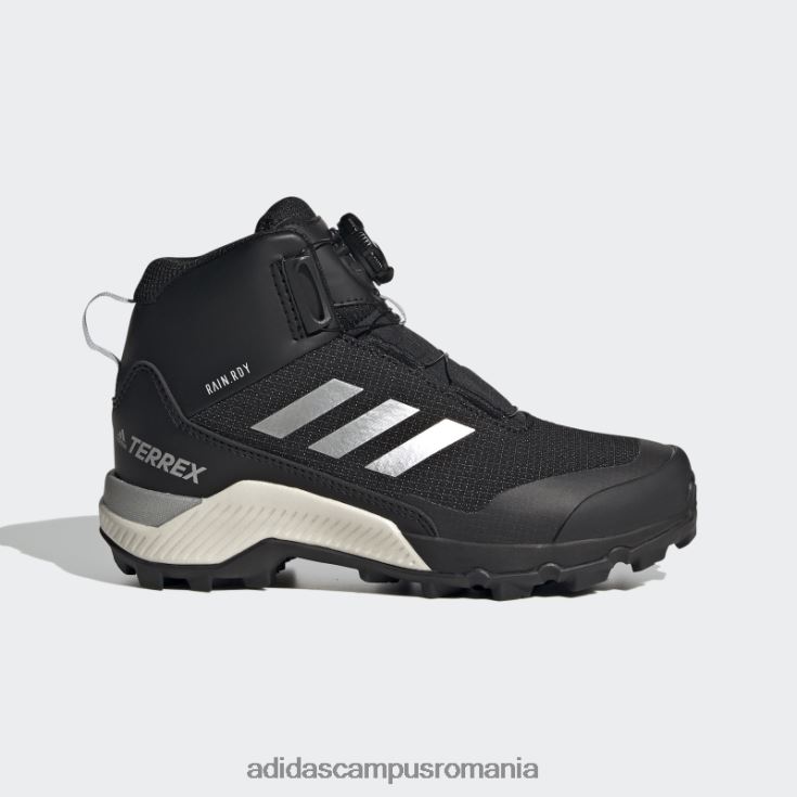 adidas campus romania pantofi de drumeție negri terrex winter mid boa copii negru argintiu J266N217944