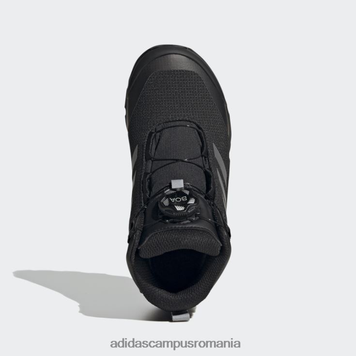 adidas campus romania pantofi de drumeție negri terrex winter mid boa copii negru argintiu J266N217944