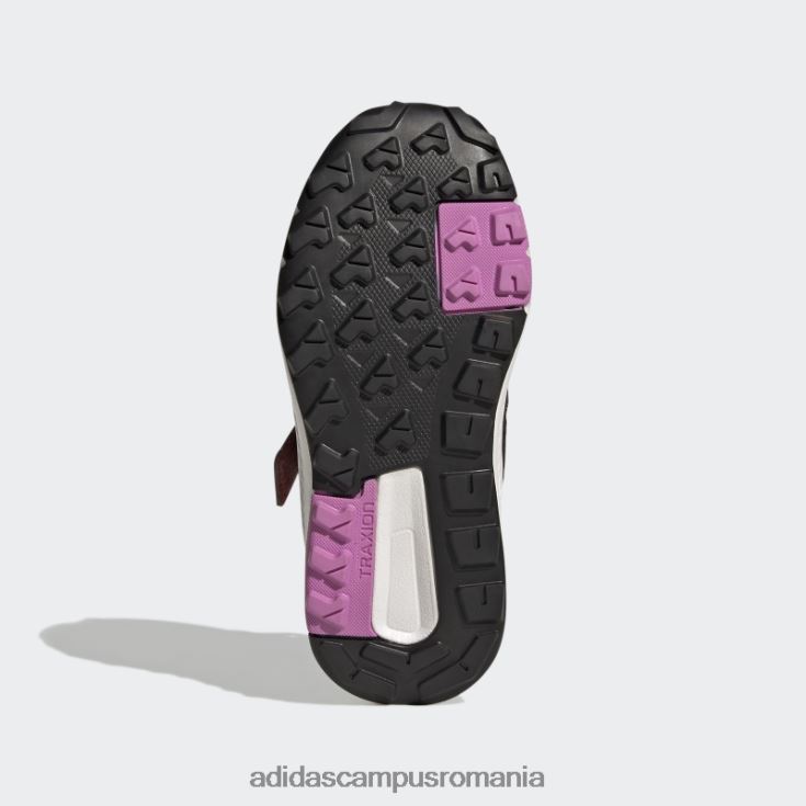 adidas campus romania pantofi de drumeție terrex trailmaker roșii copii roșu/verde/liliac J266N23608