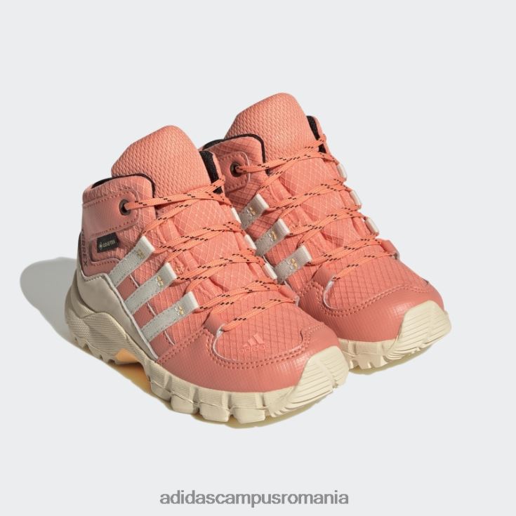 adidas campus romania pantofi terrex mid gtx coral copii coral/alb/negru J266N217893