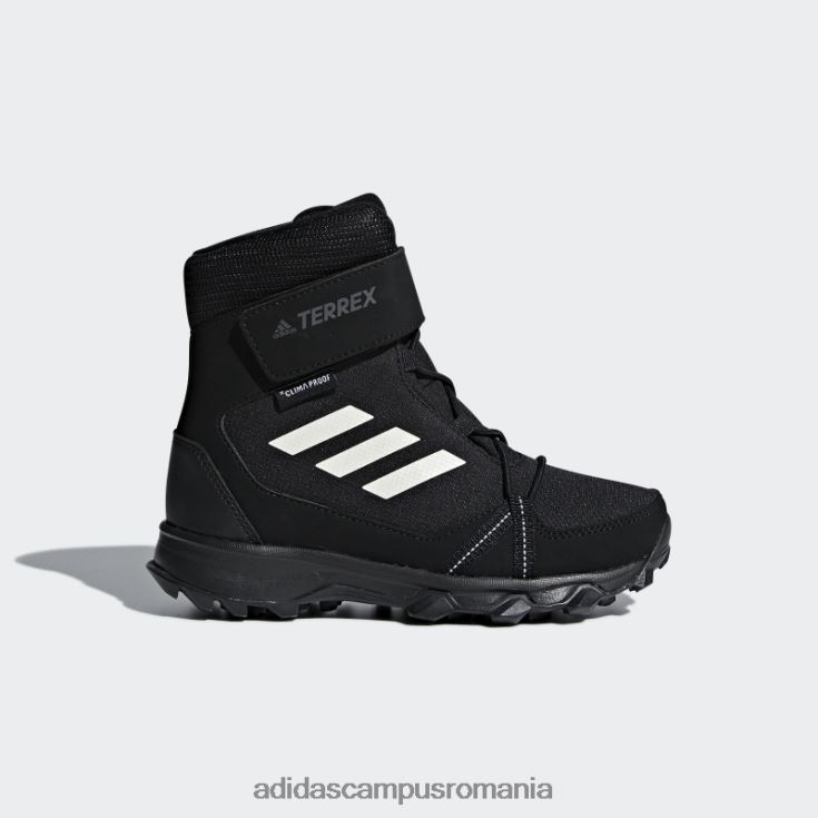 adidas campus romania terrex snow cf cp cw pantofi negri copii negru/alb/gri J266N217725