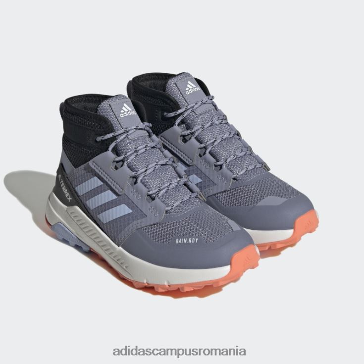adidas campus romania terrex trailmaker mid rain.rdy pantofi de drumeție silver violet adidas copii argintiu violet/albastru zori/negru J266N217916