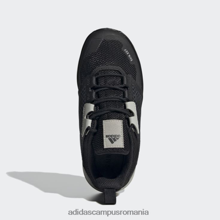 adidas campus romania terrex trailmaker rain.rdy pantofi de drumeție negri copii negru/aluminiu J266N217684