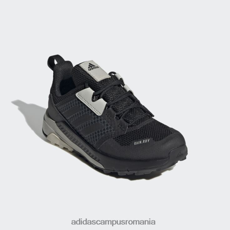 adidas campus romania terrex trailmaker rain.rdy pantofi de drumeție negri copii negru/aluminiu J266N217684