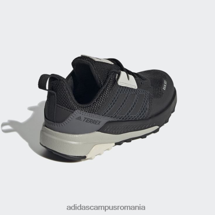 adidas campus romania terrex trailmaker rain.rdy pantofi de drumeție negri copii negru/aluminiu J266N217684