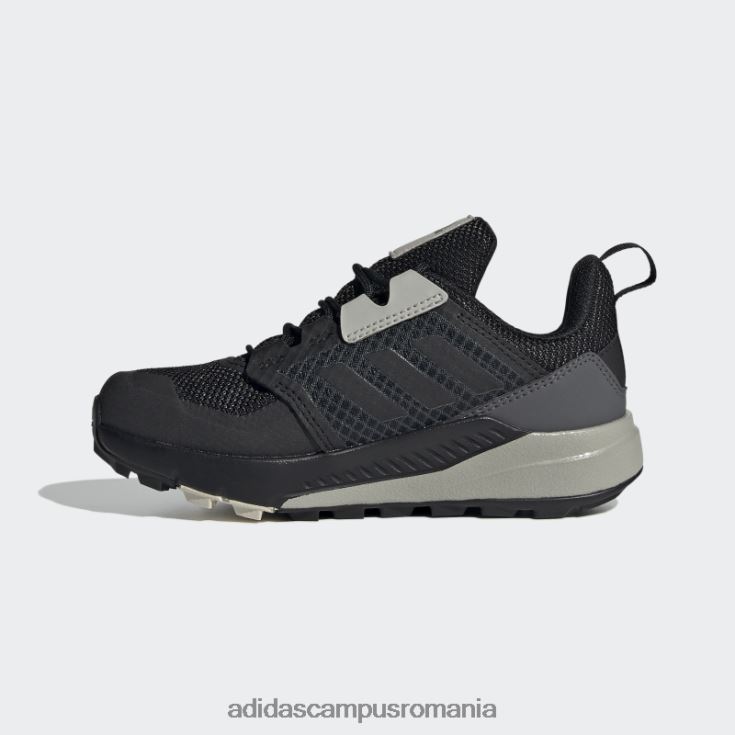 adidas campus romania terrex trailmaker rain.rdy pantofi de drumeție negri copii negru/aluminiu J266N217684
