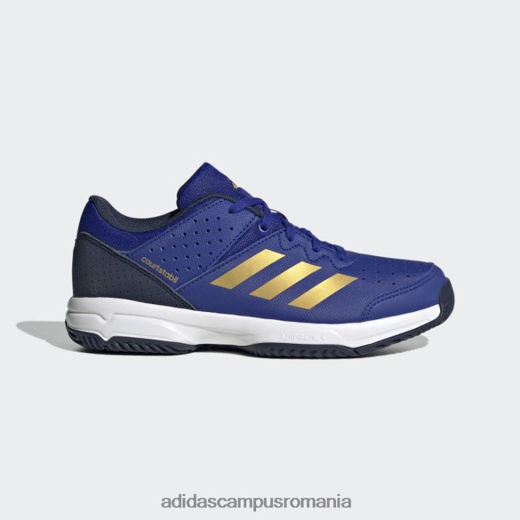 adidas campus romania pantofi de curte stabil albastru adidas copii albastru/auriu mat/albastru marin J266N217880