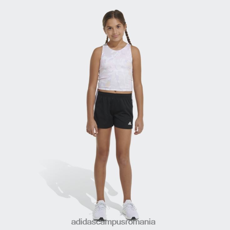 adidas campus romania aop tank sutien alb copii alb J266N225424