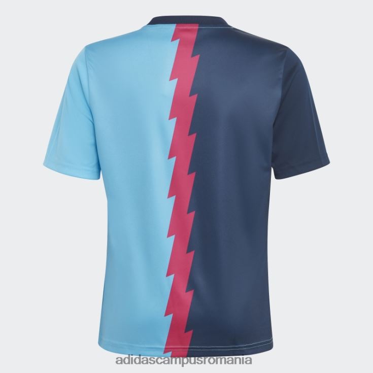 adidas campus romania arsenal tricou pre-meci bleumarin copii bleumarin/magenta real/sky rush J266N225034