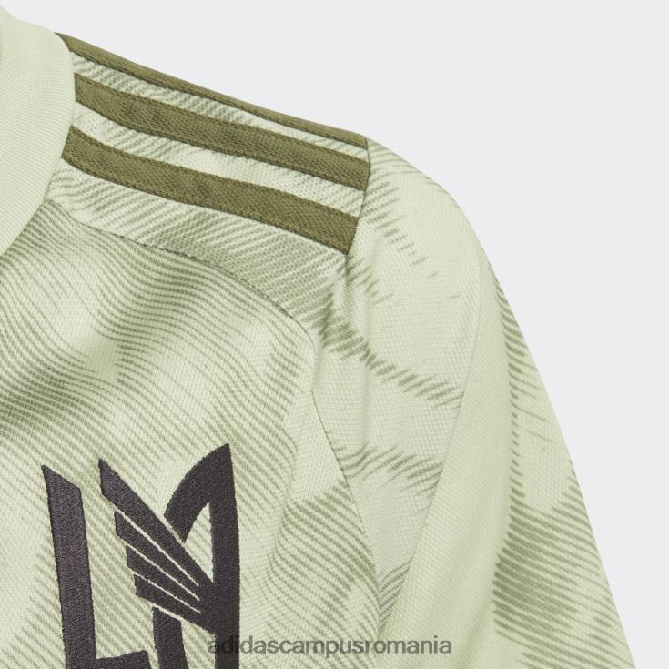 adidas campus romania los angeles fc 23/24 deplasare tricou lime copii verde tei/cort J266N225028