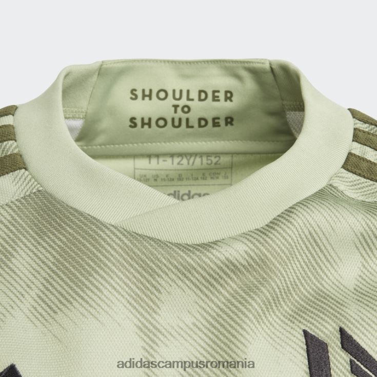 adidas campus romania los angeles fc 23/24 deplasare tricou lime copii verde tei/cort J266N225028