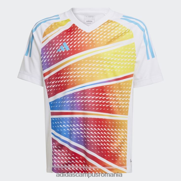 adidas campus romania tiro 23 tricou grafic alb adidas copii alb J266N225104