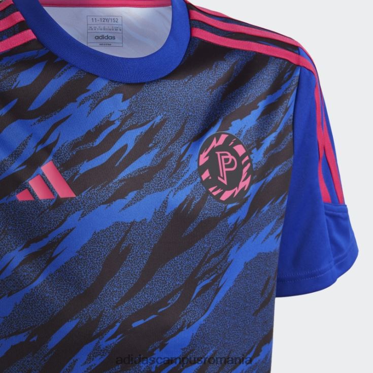 adidas campus romania tricou de antrenament pogba albastru adidas copii albastru/negru J266N225008