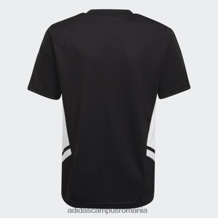 adidas campus romania tricou negru condivo 22 copii alb negru J266N225090