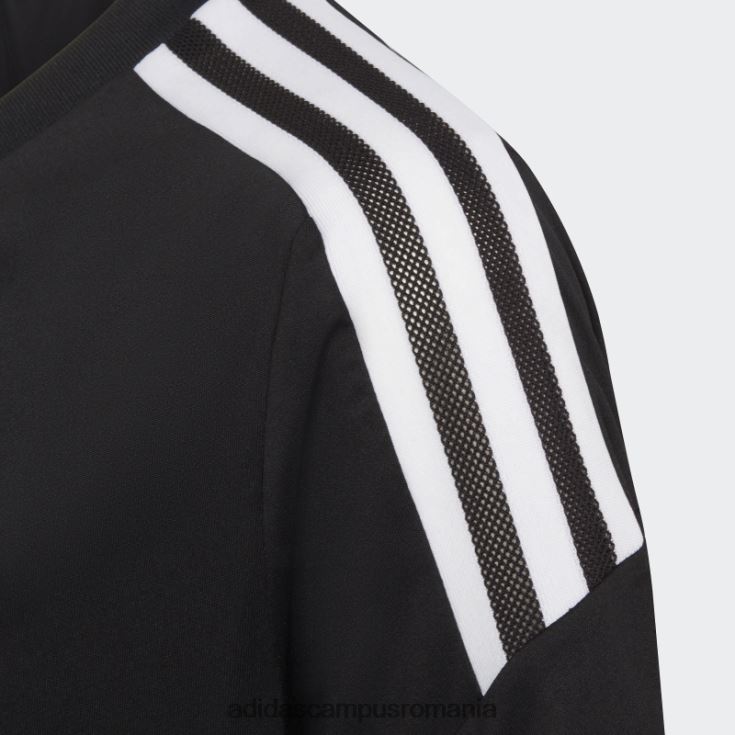 adidas campus romania tricou negru condivo 22 copii alb negru J266N225090