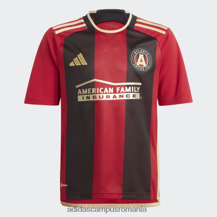 adidas campus romania tricou negru de acasă atlanta united fc 23/24 copii negru/rosu victorie J266N225084