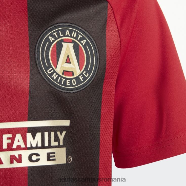 adidas campus romania tricou negru de acasă atlanta united fc 23/24 copii negru/rosu victorie J266N225084