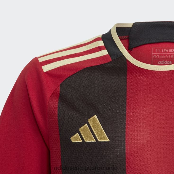 adidas campus romania tricou negru de acasă atlanta united fc 23/24 copii negru/rosu victorie J266N225084