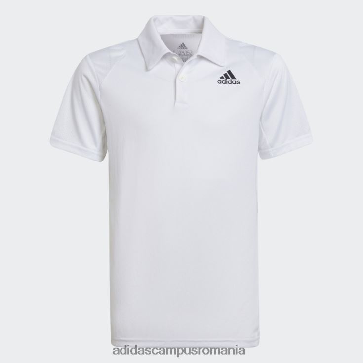 adidas campus romania tricou polo club tenis alb adidas copii alb negru J266N224954