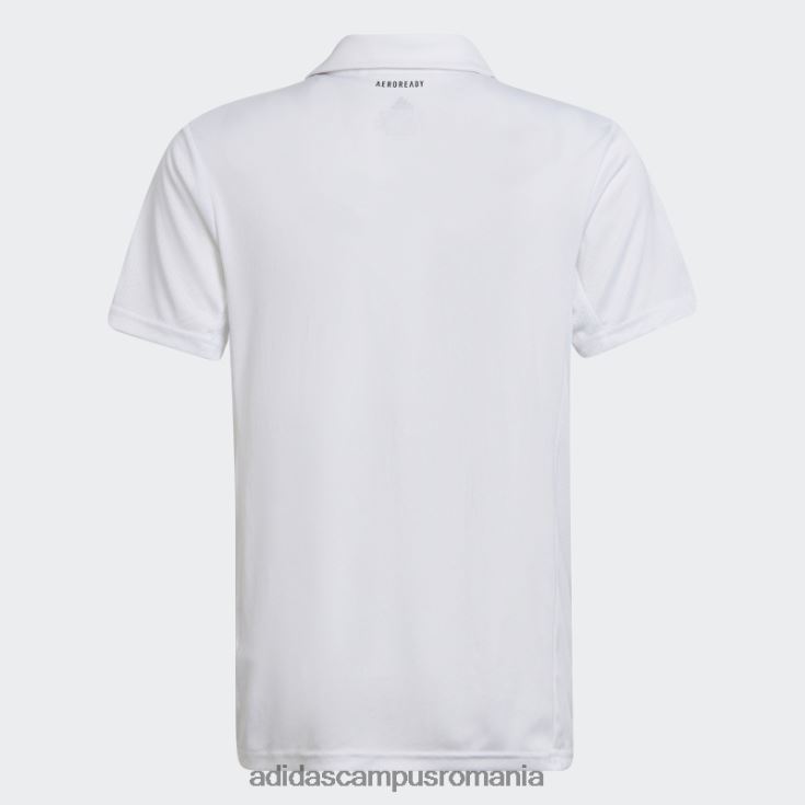 adidas campus romania tricou polo club tenis alb adidas copii alb negru J266N224954